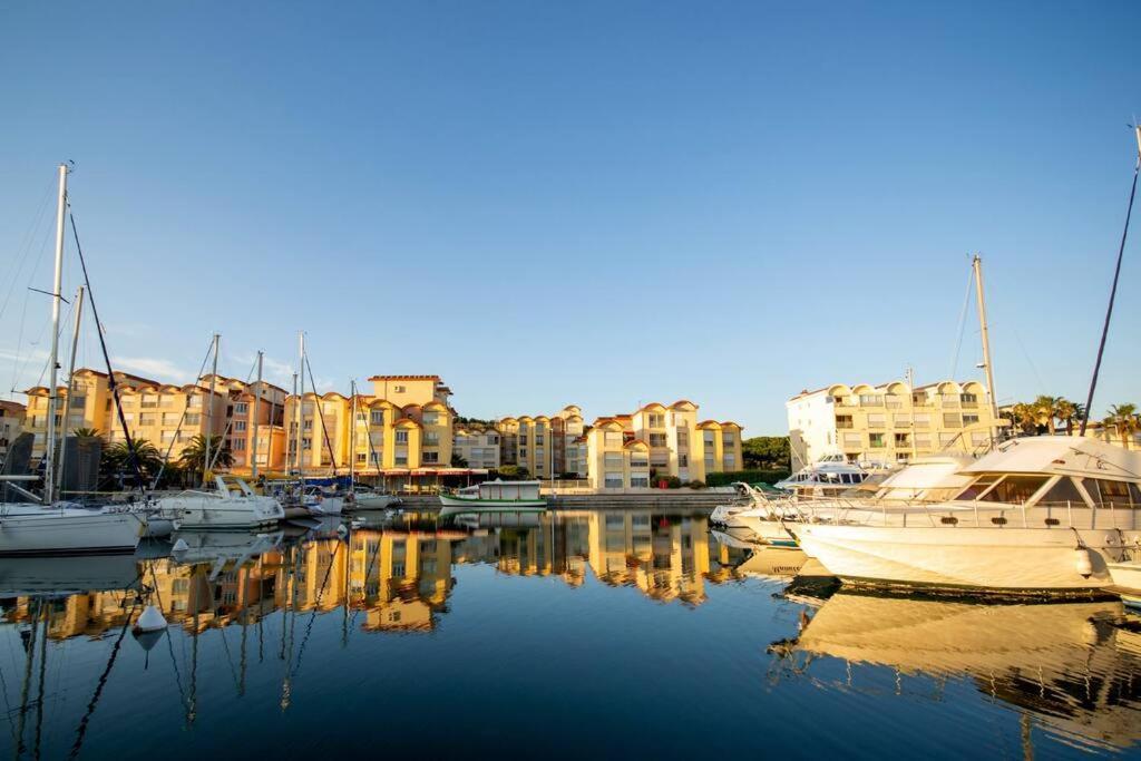 Mer Veilleuse Gruissan - Clim - Piscine Εξωτερικό φωτογραφία